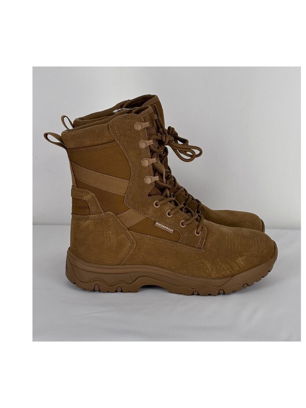 Free Soldier Hopper 8" Mens Military Waterproof Tactical Boots Size 9.5 Wide New
